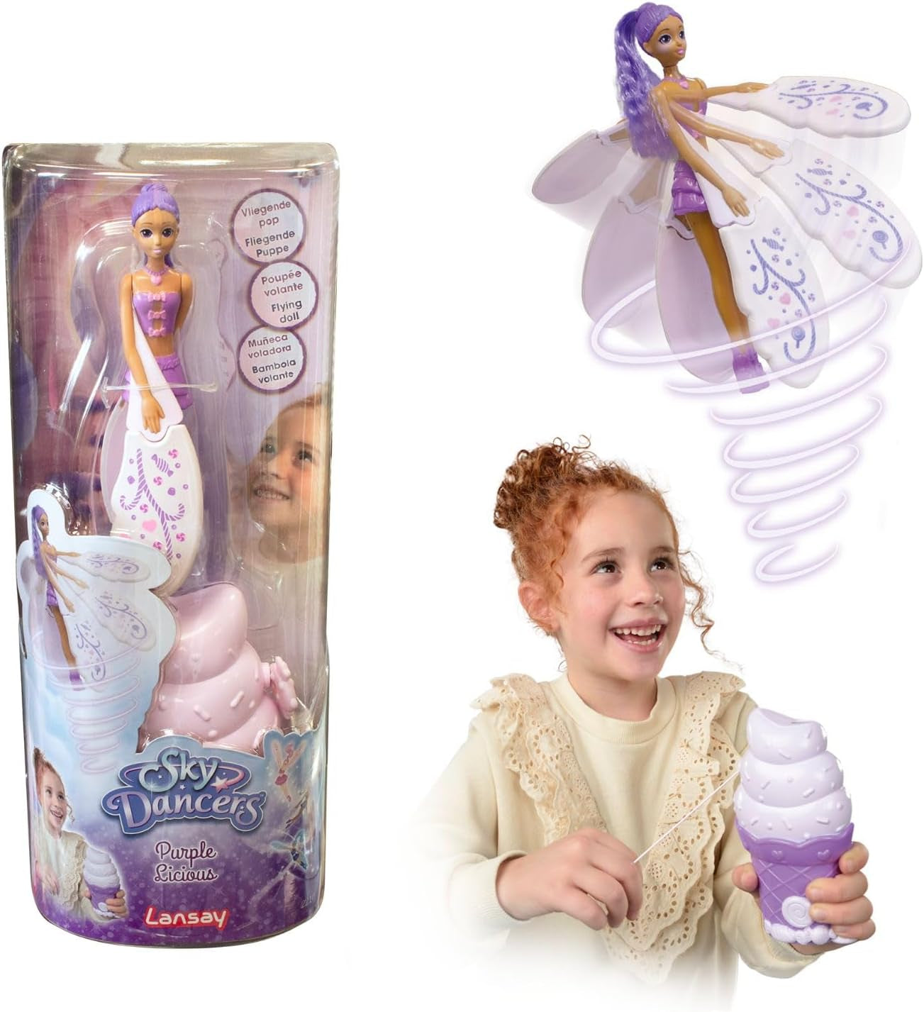 Sky Dancers - Purplelicious - Lansay, 30002, Niet van toepassing