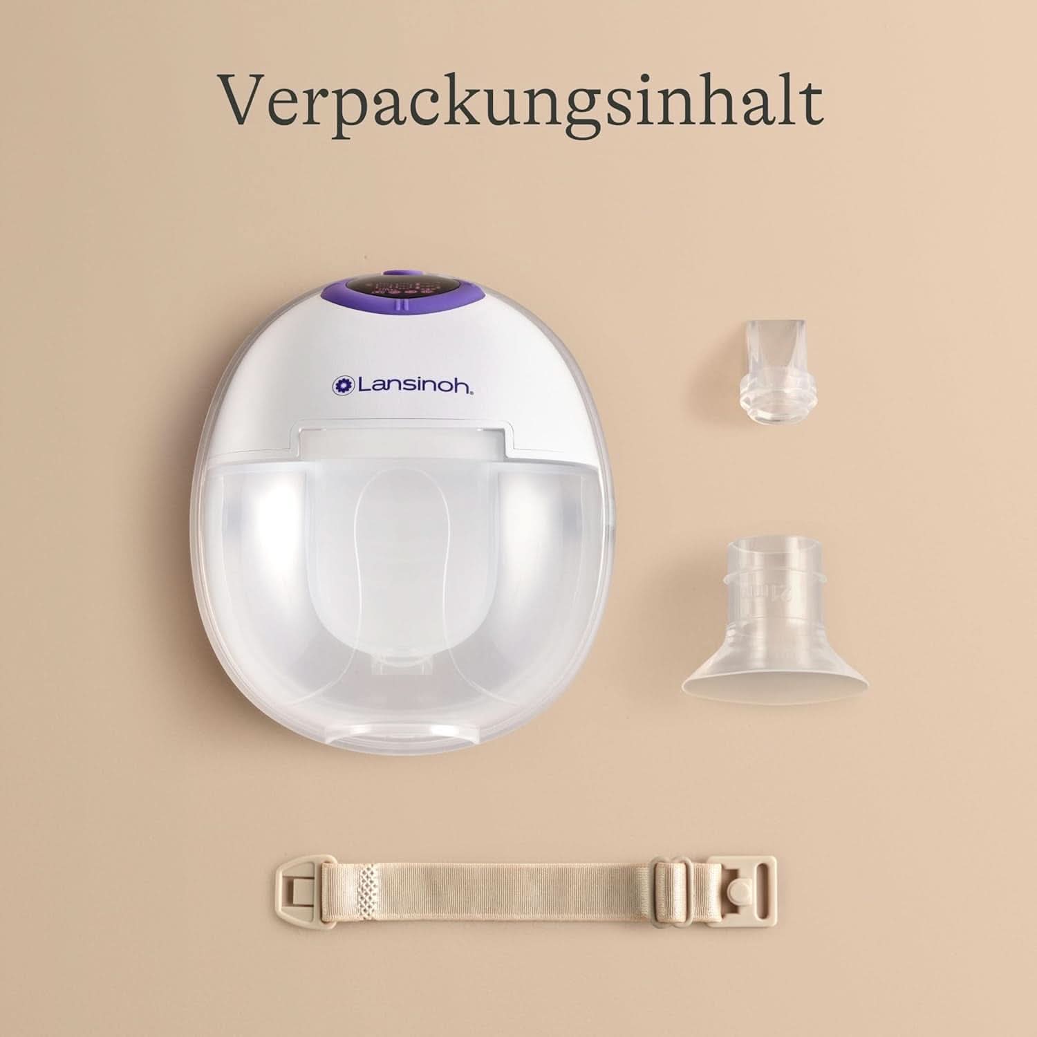 Lansinoh Draagbare elektrische borstkolf Accessoires Voeding en borstvoeding Bebe Naty Shop