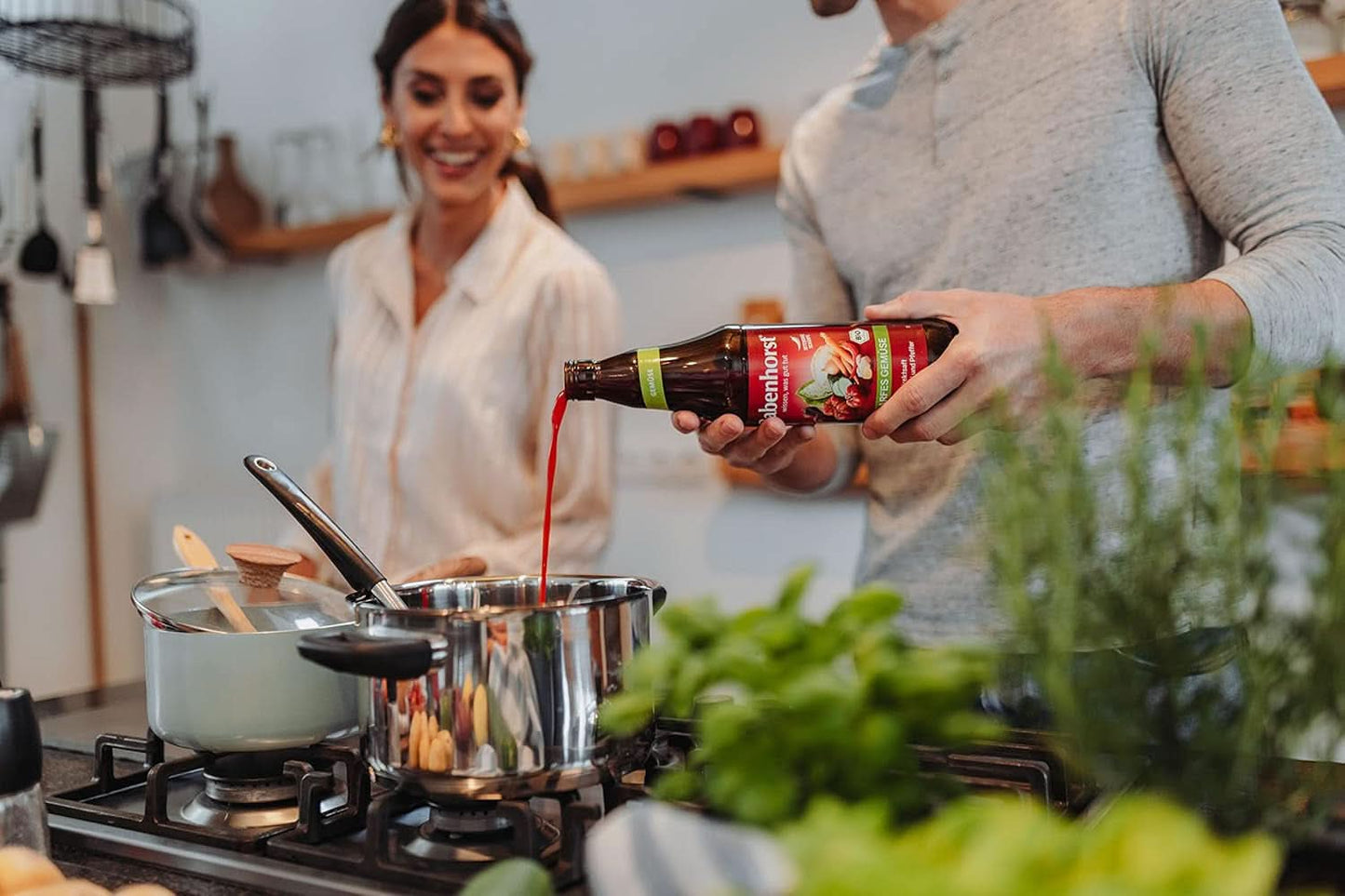 RABENHORST (6 x 700 ml) - Hoogwaardig groentesap van diverse groenten met een intens pittige smaak Alcoholvrije dranken Naty Shop