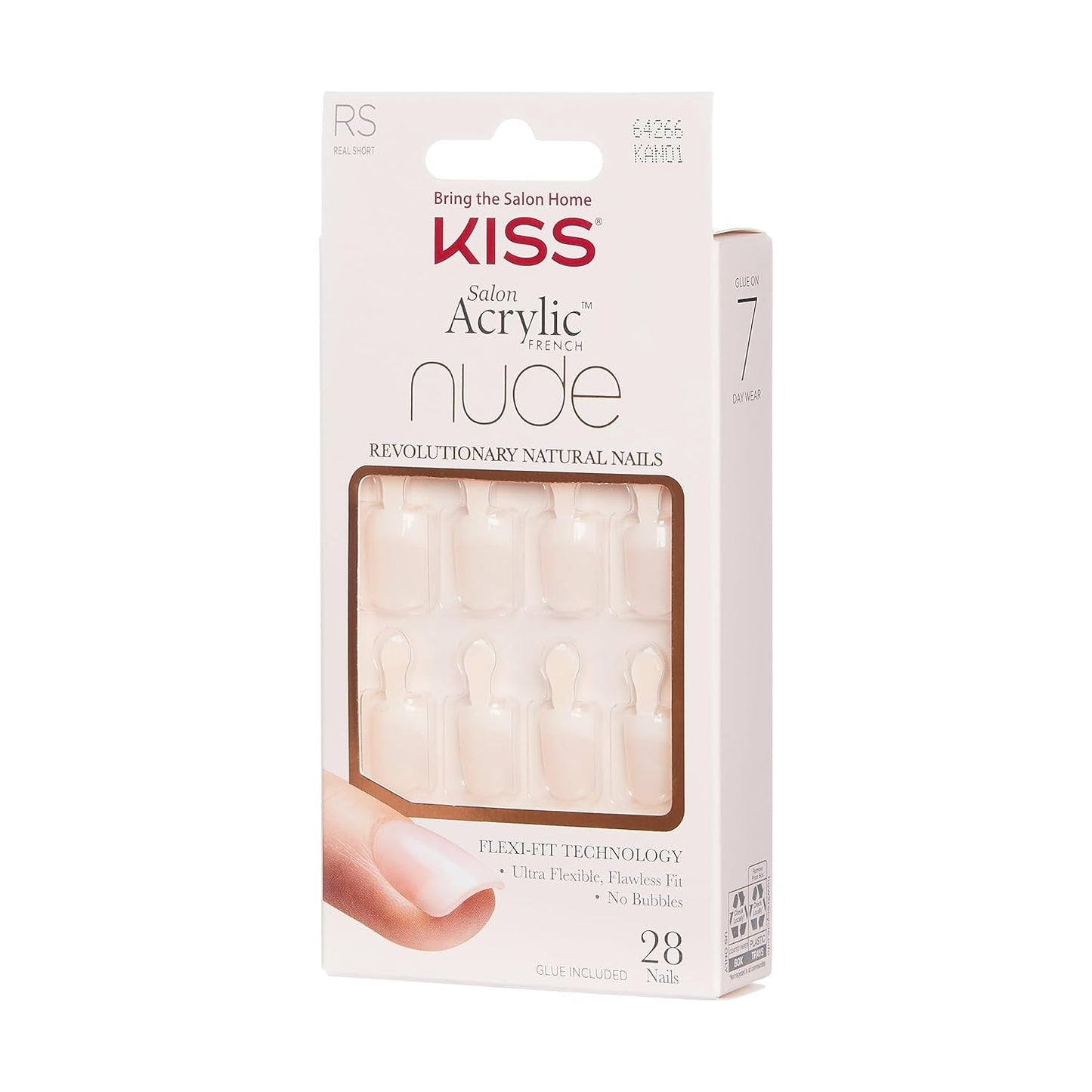 Kiss Nude Nails Amazing Nails (pak van 2)