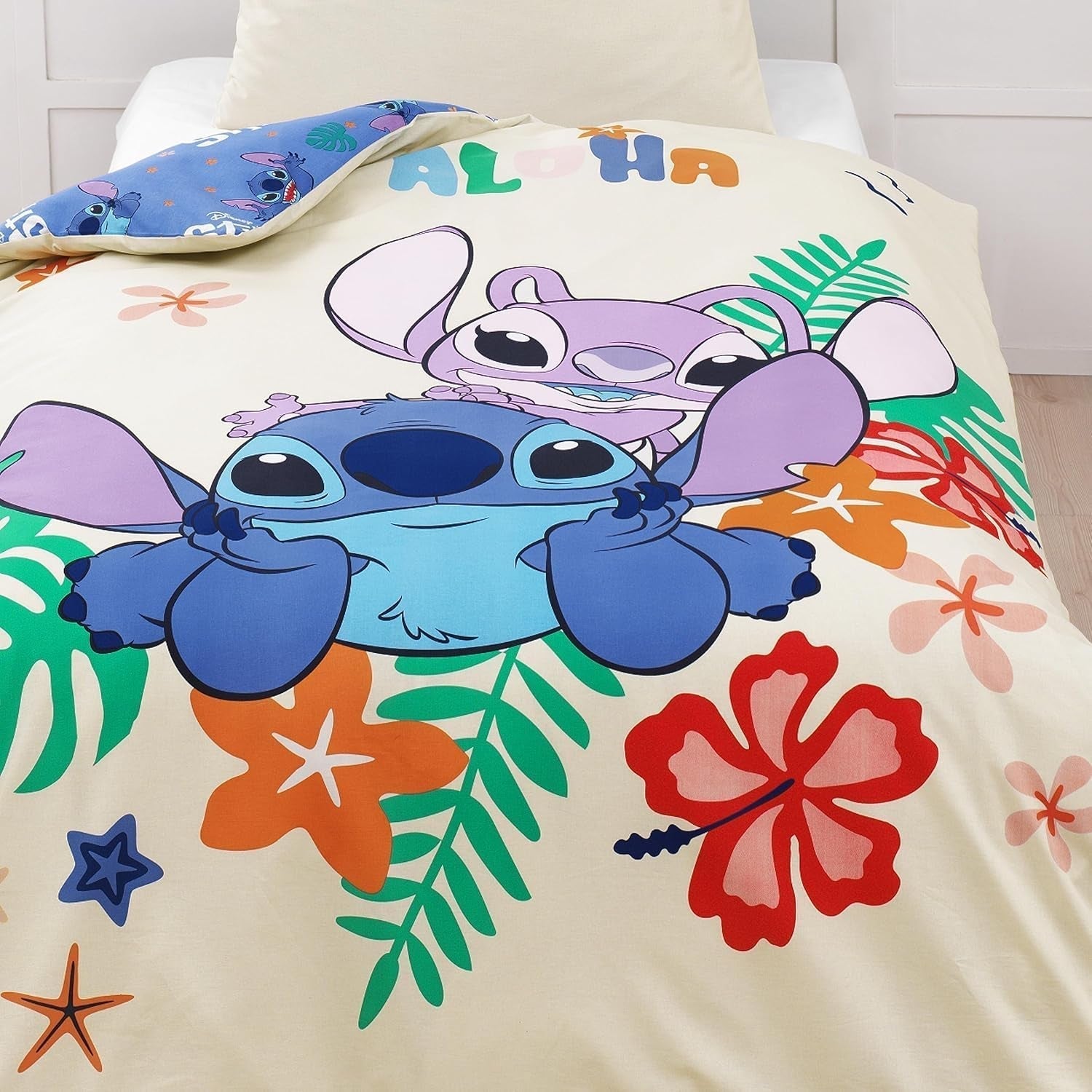 Beddengoed voor kinderen en tieners, Stitch Beddengoed - kinderen Naty Shop