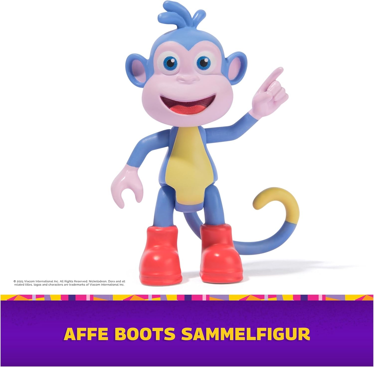DORA - Beste Vriend Pop - Maat 22 cm, met kambaar haar, schooltas en apenlaarzen, bekend uit de populaire tv-serie, voor kinderen vanaf 3 jaar