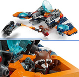 LEGO Marvel Rockets Ruimteschip Vs. Ronan bouwbare ruimteschipset Guardians of the Galaxy superheldenfiguur speelgoedcadeau voor jongens en meisjes vanaf 8 jaar 76278 Bouwsets Bekijk in LEGO-Store