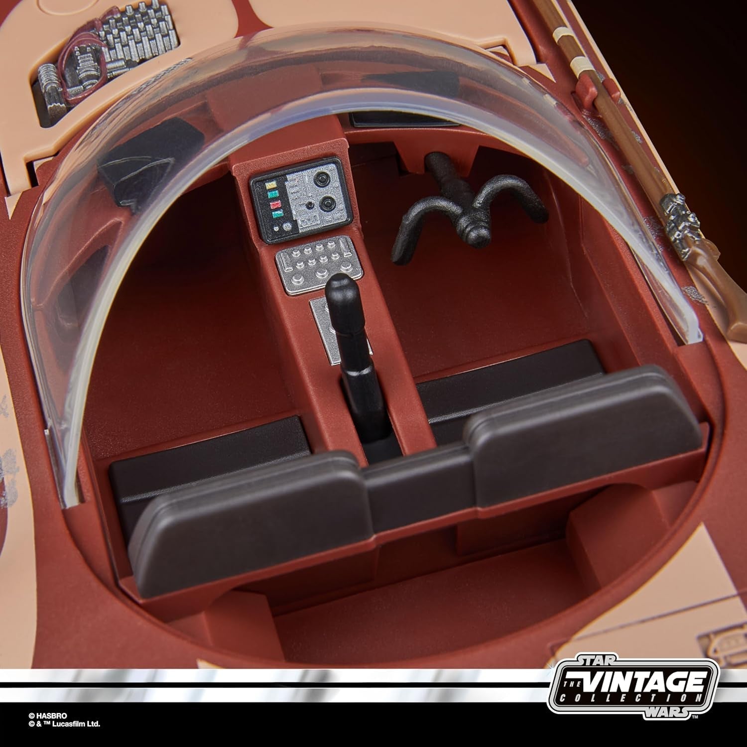 Star Wars Vintage Collection Landspeeder & Luke Skywalker, Star Wars: A New Hope Actiefiguur en voertuig, 9,5 cm Actiefiguren Naty Shop