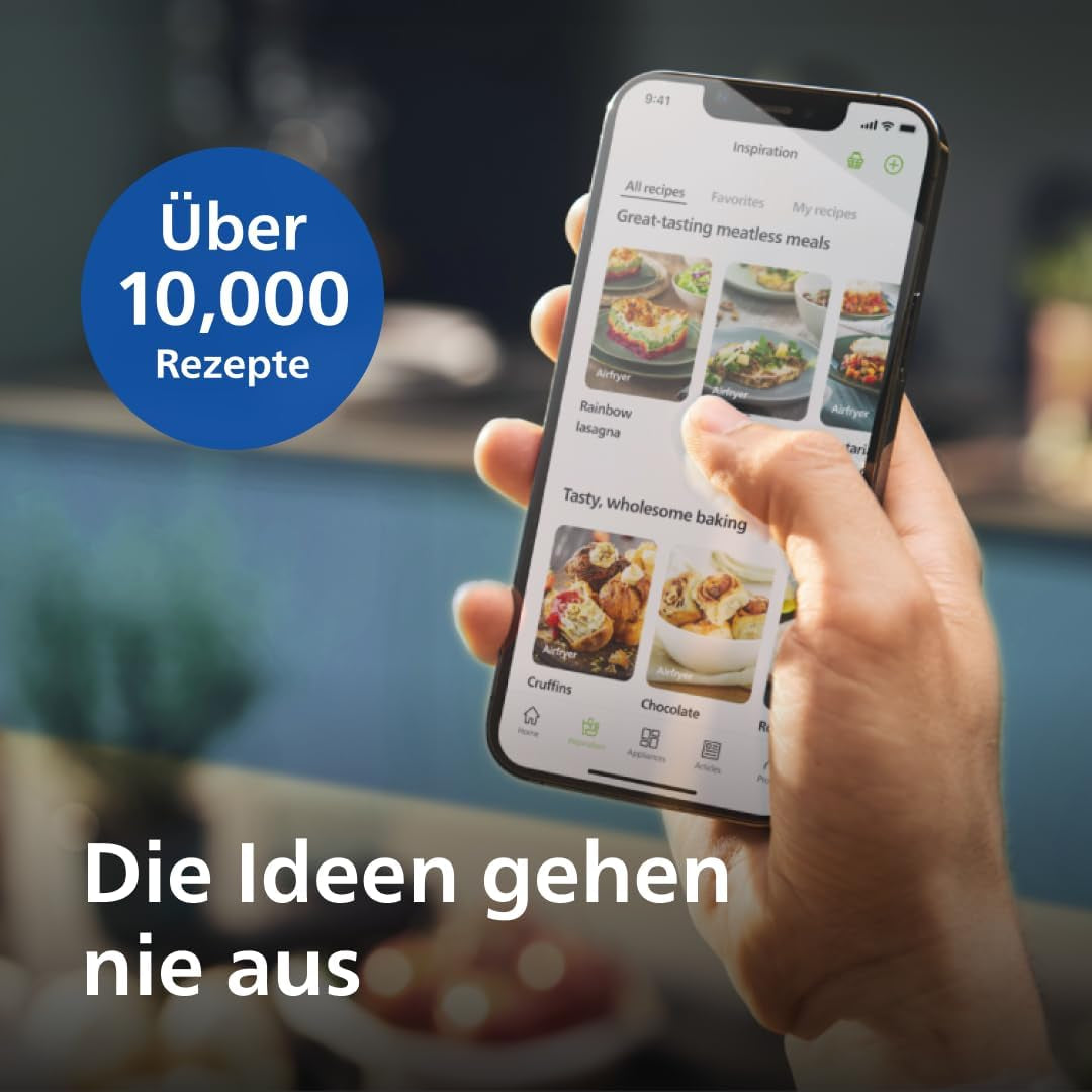 Philips 3000Er Airfryer XL - Rapid Air-technologie, frituren met tot 90% minder vet, inhoud 1,2 kg, 6,2 liter, touchscreen Apparaten Naty Shop