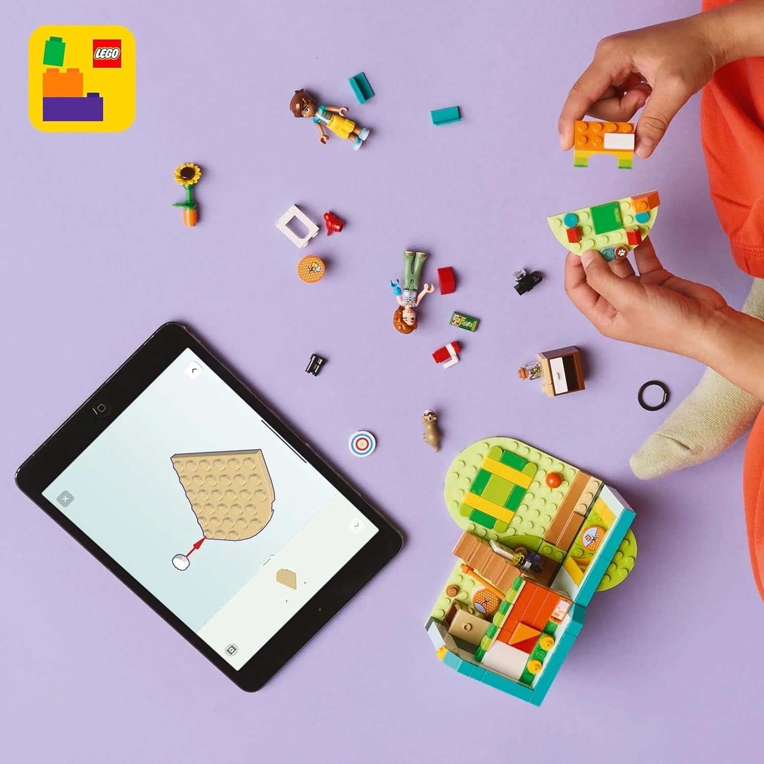 LEGO Friends Herfstkamer Bouw- en speelset voor creatief rollenspel, set voor meisjes vanaf 6 jaar met 2 minifiguren en een fretfiguur, educatief speelgoed 42646 Bouwsets Besuche den LEGO-Store