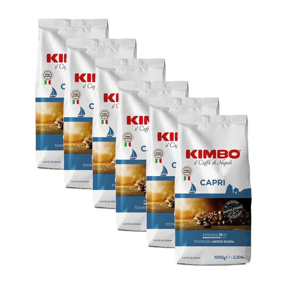 Capri koffiebonen 1 kg x 6