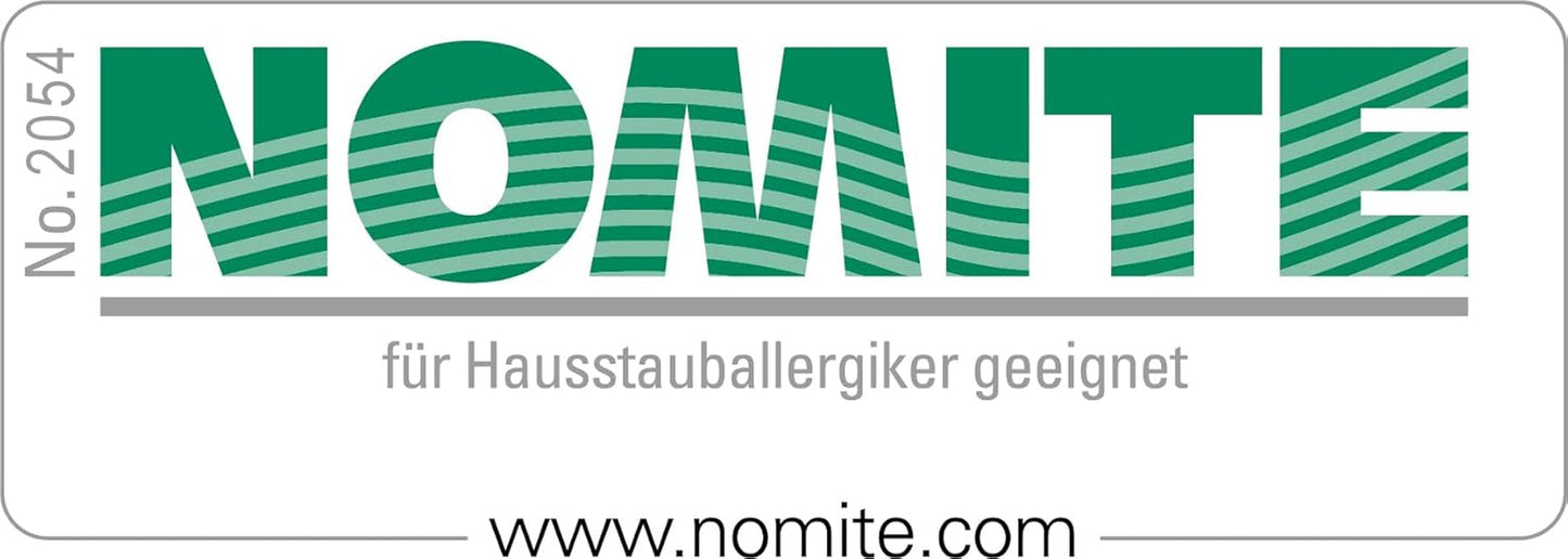 Traumnacht retro ballonquilt met 100% eendenverenvulling, 135 X 200 cm, down pitch, geproduceerd volgens de Duitse kwaliteitsnorm Quilts en quilts Naty Shop