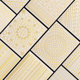 MWOOT 10 vellen gouden nagelsticker Abziehbilder Nail Art Sticker, 3D zelfklevende nagelstickers set Linien Streifenband Design, DIY Metallic Nailart Aufkleber Maniküre Zubehör Für Nagel Decoratie