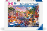 Ravensburger Puzzel 12000884 Sunset Amsterdam - Legpuzzel van 1000 stukjes voor volwassenen vanaf 14 jaar Puzzel Naty Shop