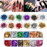 Kalolary Gedroogde Bloemen voor Nagels Vlinder Pailletten Nagellak Folie Nagelstickers Pincet Nagelstenen Nagelsteentjes Potlood voor 3D Nageldesign DIY Decoraties