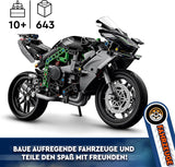 LEGO Technic Kawasaki Ninja H2R Motor, verjaardagscadeau voor kinderen en volwassenen, decoratie, speelgoed, model voor jongens en meisjes vanaf 10 jaar 42170 Bouwsets Bekijk de LEGO-Store