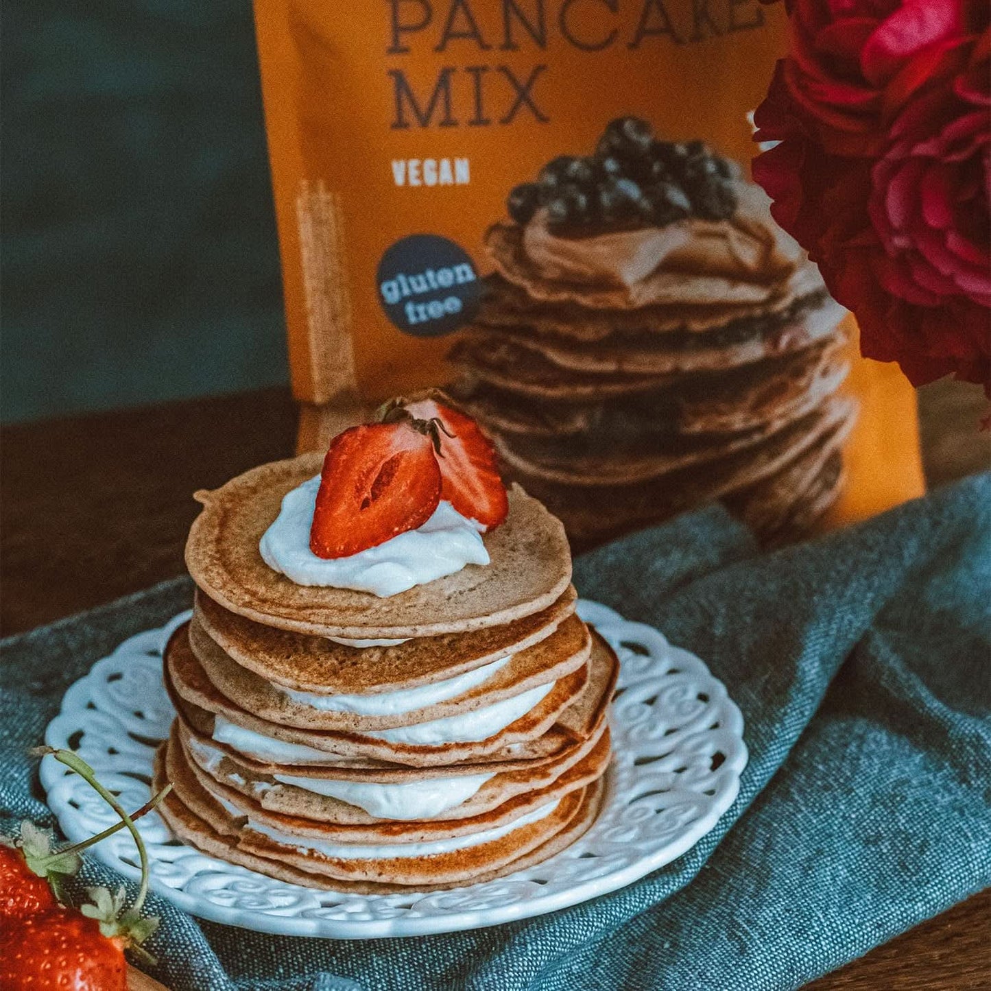 Bett'R Pannenkoekenmix, biologische, vegan en glutenvrije bakmix, 6 x 400 gram Keuken Naty Shop