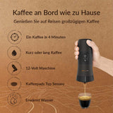 Handpresso - Handkoffie Auto 21000 | 12V auto-espressomachine - 12 volt espressomachine voor auto's | Senseo Pad espressomachine voor auto's - 12V reis-espressomachine | 12 Volt espressomachine voor campers