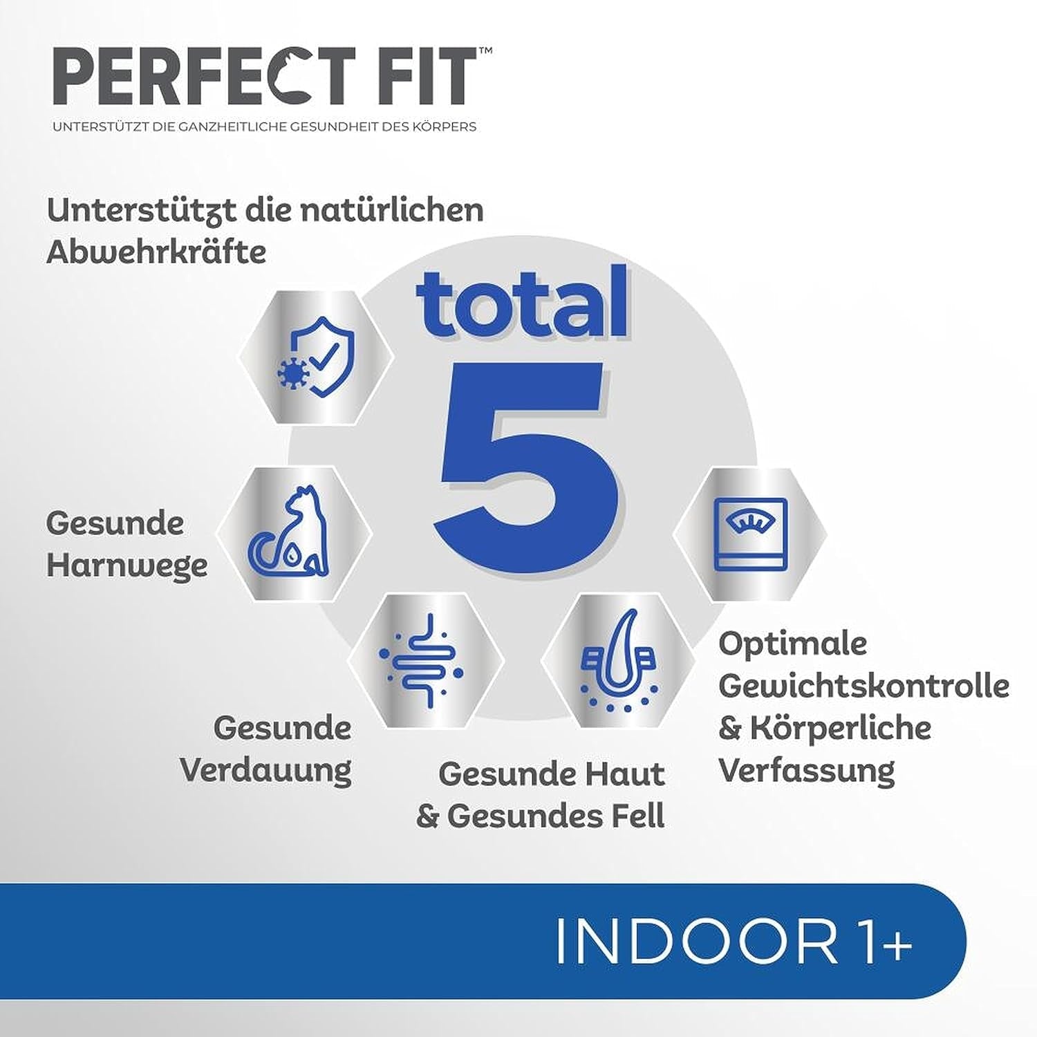 PERFECT FIT™ Zakjes voor katten, binnen, met kip, 12 x 85 g