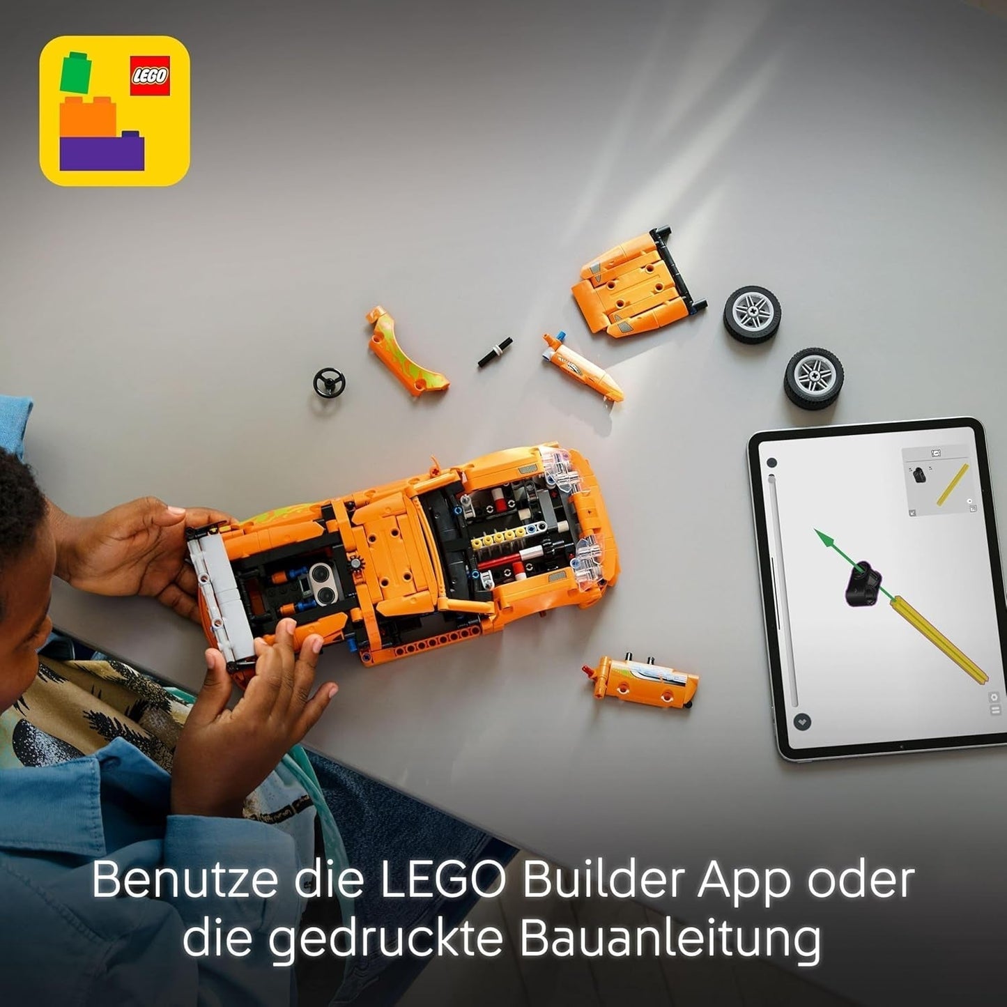 LEGO Technic Fast and Furious Toyota Supra MK4 - Speelgoedauto - Met 6-cilinder motor en openslaande deuren - Modelset voor jongens en meisjes vanaf 9 jaar - Verjaardagscadeau-idee 42204 Bouwsets Beuche den LEGO-Store