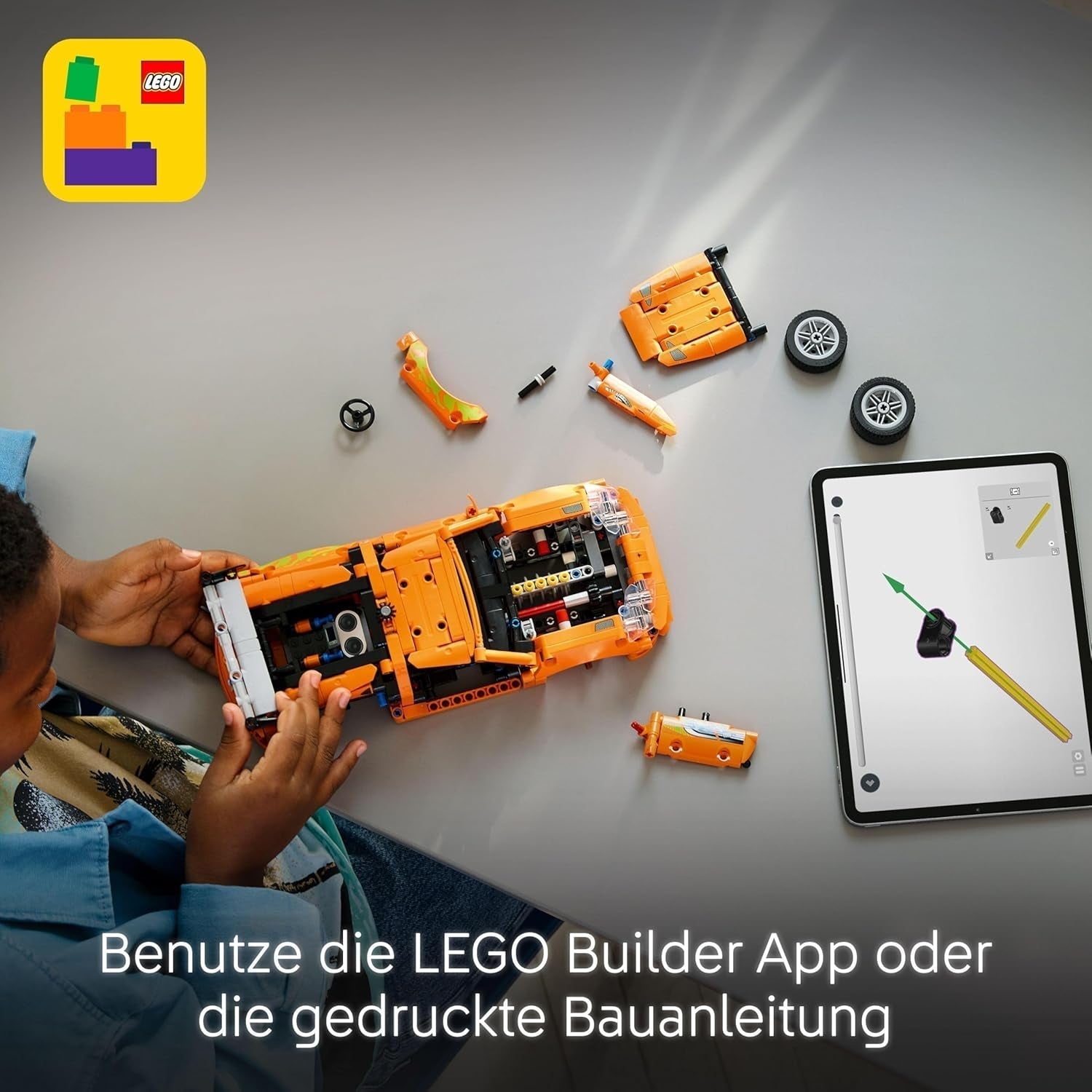 LEGO Technic Fast and Furious Toyota Supra MK4 - Speelgoedauto - Met 6-cilinder motor en openslaande deuren - Modelset voor jongens en meisjes vanaf 9 jaar - Verjaardagscadeau-idee 42204 Bouwsets Beuche den LEGO-Store
