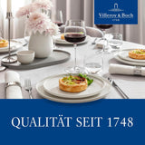 Villeroy & Boch - Afina Melkmok 170ml, Wit, Vaatwasmachinebestendig, Magnetronbestendig, Melkkaraf, Koffieaccessoire, Keramische kan, Schotel, Servies, Premium Porselein