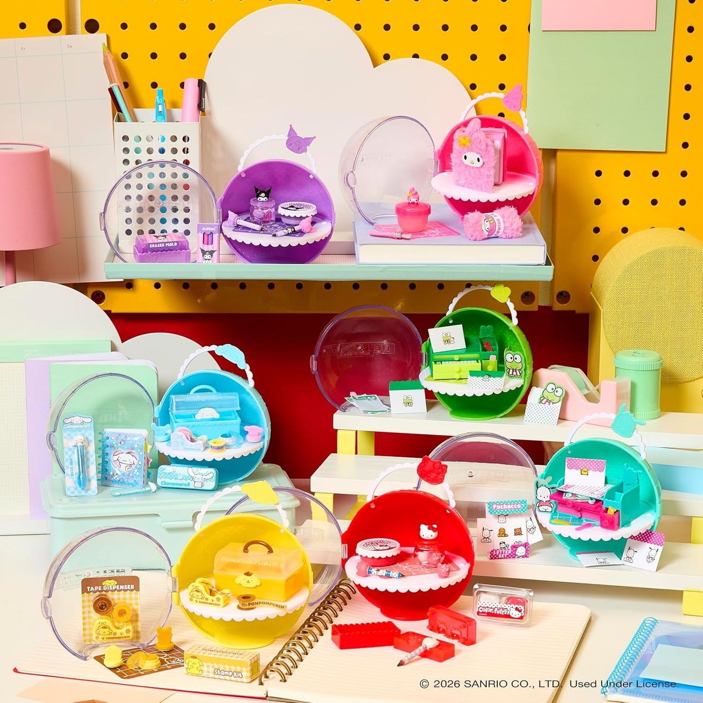 Miniverse MGA Make It Mini Hello Kitty and Friends Series 3 - Mini Collectibles, Sanrio, Retro Replica's Briefpapier, knutselen, doe-het-zelf, voor verzamelaars en kinderen vanaf 8 jaar