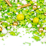 Super Streusel, Lucky Charms, Groene Suikerhagelslag, 90 gram Hagelslag Naty Shop