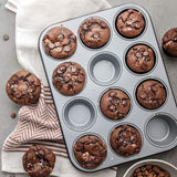 0062750 bakvorm voor 12 muffins Bakvormen en bakplaten Naty Shop