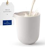 Villeroy & Boch - Afina Melkmok 170ml, Wit, Vaatwasmachinebestendig, Magnetronbestendig, Melkkaraf, Koffieaccessoire, Keramische kan, Schotel, Servies, Premium Porselein