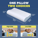 Verlichting van nekpijn Verkoelend nekkussen Memory Foam Slaapkussens Cervicaal kussen voor nek- en schouderpijn Ergonomisch bedkussen Neksteunkussen voor buikrugslapers Cervicale orthopedische kussens Naty Shop
