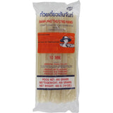 Rijstnoedels - Thaise, 10 mm brede rijstlintnoedels, gemaakt van rijstmeel, recht - 1 x 400 g