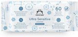 Mama Bear Ultra Sensitive Babydoekjes Geurvrij 1008 Aantal (18 Verpakkingen van 60) Naty Shop