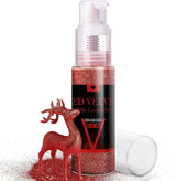 Eetbare glittersprayset - 20 g voedsel iriserend glitterstof voor drankjes, champagne, gebak - eetbare metallic voedselkleur voor cocktails, wijn, sterke drank, bakken, taarten