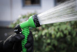 BGS doe-het-zelf 70903 | Waterslang | Textiel | Flexibel | met tuindouche met 7 functies | 3-10 meter