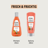 Guhl Fris & Fruitige Shampoo - Inhoud: 250 Ml - Haartype: Normaal Douche en bad Guhl