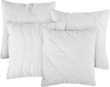 Traumnacht Comfortabel roulettekussen, Set van 4 kussens, Met gewatteerde hoes en schuimvulling, 40 X 40 cm, Oeko-Tex gecertificeerd, Gemaakt volgens de Duitse kwaliteitsnorm Naty Shop standaard kussens Standaard titel