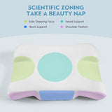 Royalisneeo Schoonheidskussen voor rug-, maag- en zijpijn Nek- en schouderpijn Kussen Antirimpel Anti-veroudering Memory Foam Kussen Blauw (standaard) Cervicale orthopedische kussens Naty Shop