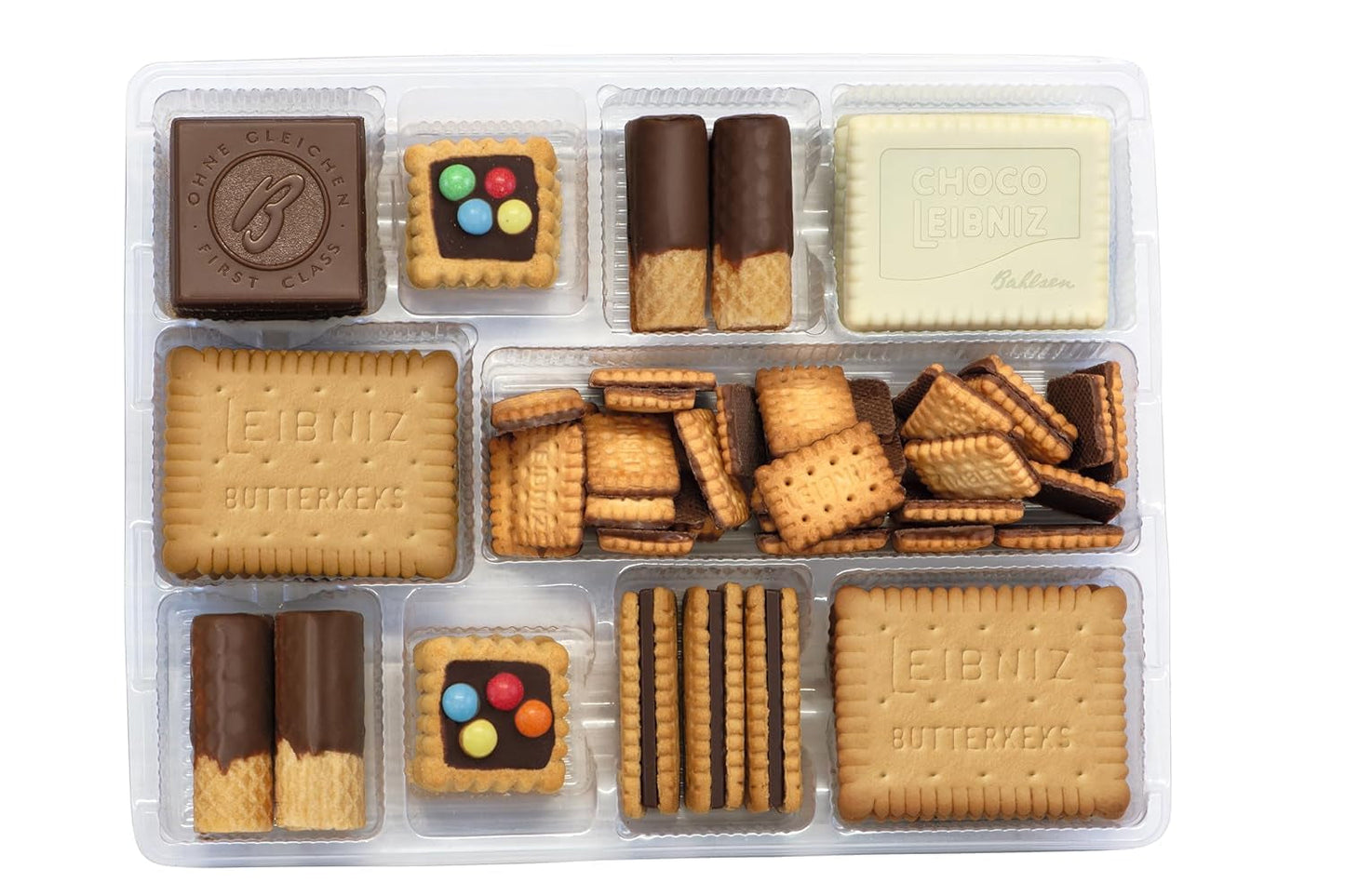 Bahlsen Our Biscuits Family, 9 stuks, koekjesmix met 7 knapperige soorten chocoladekoekjes (9 x 280 g)