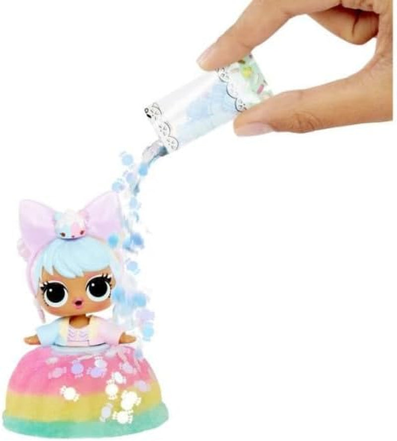 L.O.L. Verrassing! Mix & Make Birthday Cake Tots - Met verzamelpop, DIY-taartjurk, "bakken" en versieren van de taart, ingrediënten en glitterhagelslag - Pop met taartjurk - Ideaal voor meisjes vanaf 3 jaar Naty Shop Dolls