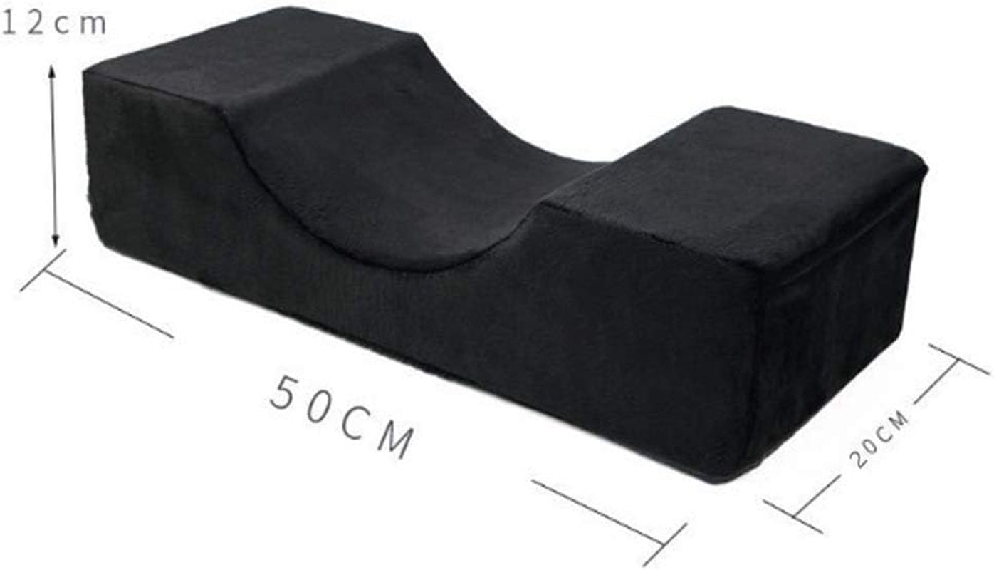 Whiteswan Wimperverlenging Ergonomisch Gebogen Memory Foam Ondersteuning Woonkamerkussen Nekwimpers Make-up Kussen Slaapkussen Neksteun Cervicale Orthopedische Kussens Naty Shop