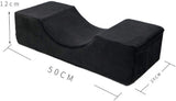 Whiteswan Wimperverlenging Ergonomisch Gebogen Memory Foam Ondersteuning Woonkamerkussen Nekwimpers Make-up Kussen Slaapkussen Neksteun Cervicale Orthopedische Kussens Naty Shop