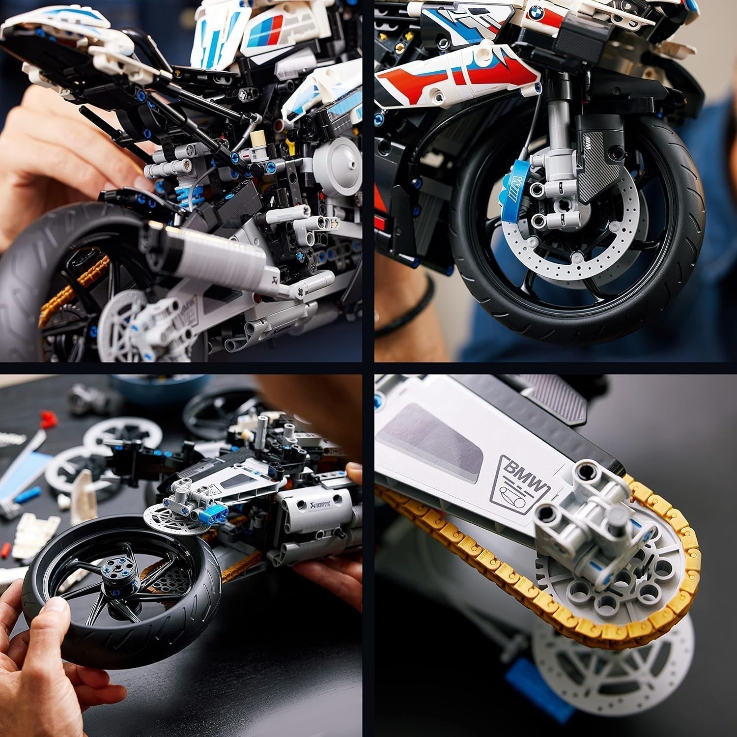 LEGO Technic BMW M 1000 RR Motormodel Modelbouwset voor volwassenen als knutselcadeau voor mannen en vrouwen Thuis- of kantoordecoratie 42130 Bouwsets Bestel in LEGO-Store