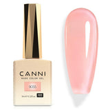 CANNI gel nagellak, semi-permanent, donkerpaars, nagellak, UV-gel, losweken, manicure