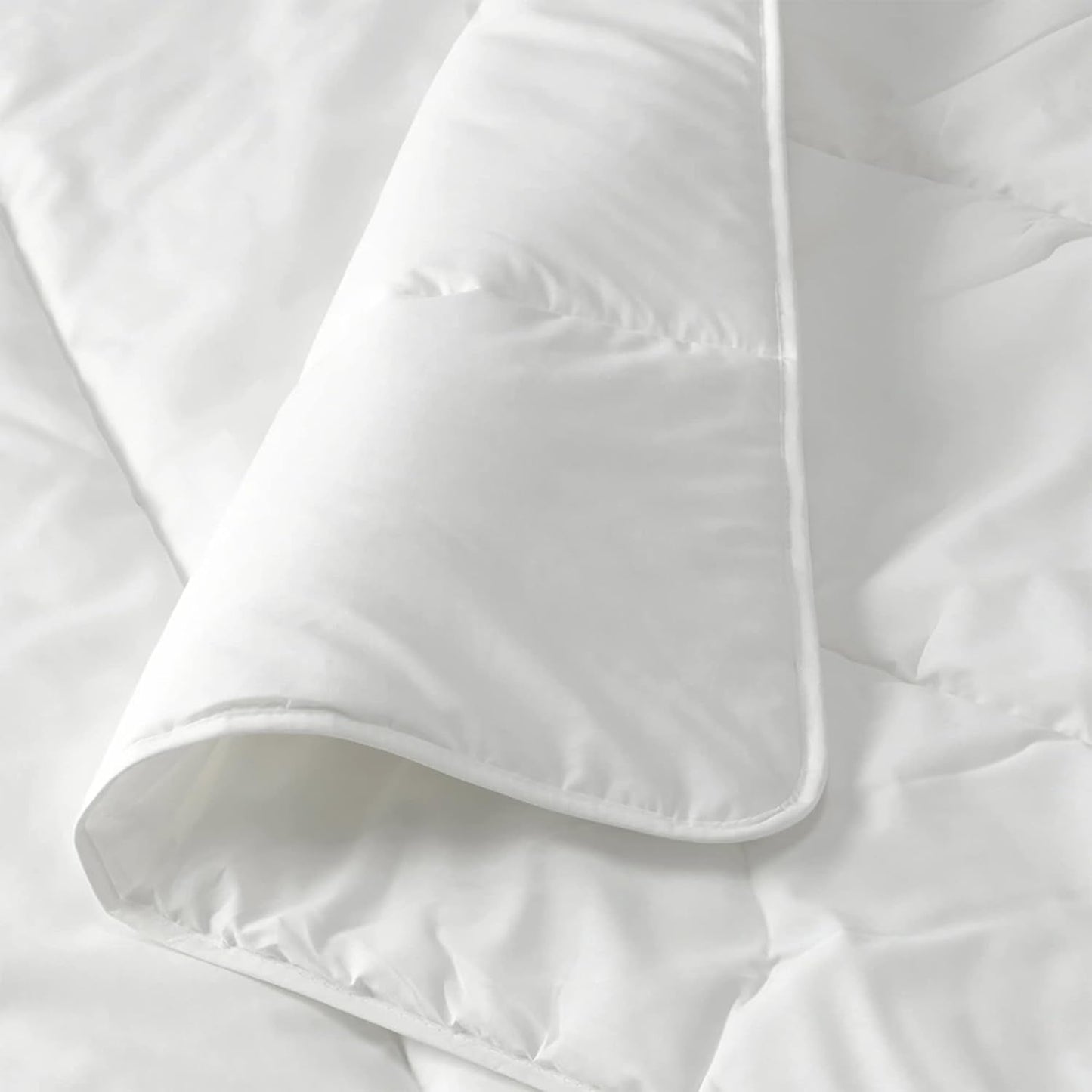 Prestige Italiaans beddengoed Microvezel zomerdekbed, wit, dubbel, 100% Naty Shop dekbedden en dekbedden