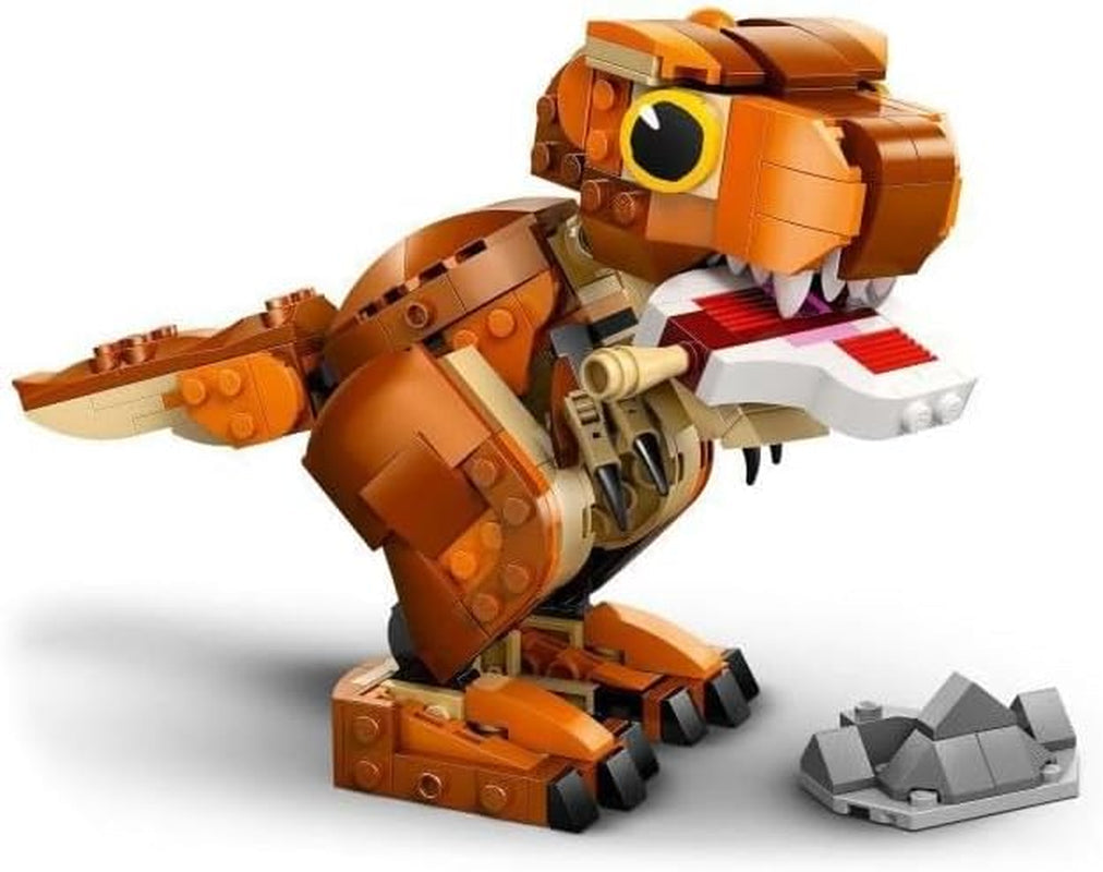 LEGO Jurassic World Little Eatie: T.Rex bouwspeelgoed voor jongens en meisjes 7 jaar oude dinosaurusbouwset Kindercadeaumodel met beweegbare mond, kop en staart 76967 Bouwsets Besuchen in LEGO-Store