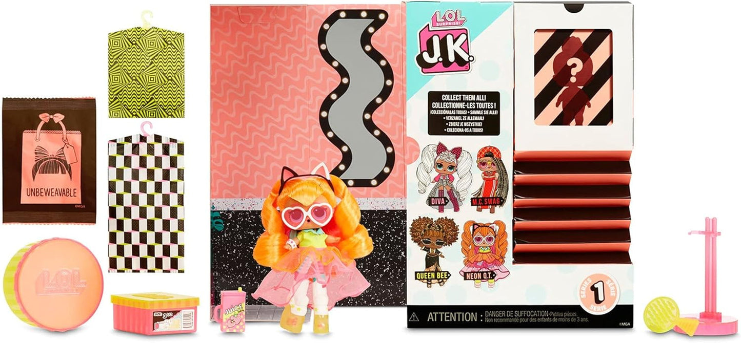 LOL Verrassing! 570776E7CAZ JK mini-modepop - 15 verrassingen, kleding en accessoires - verzamelobjecten - Neon QT
