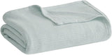 Madison Park Freshspun Wicker Twin grijze katoenen deken Bedden en dekens Madison Park King Blue