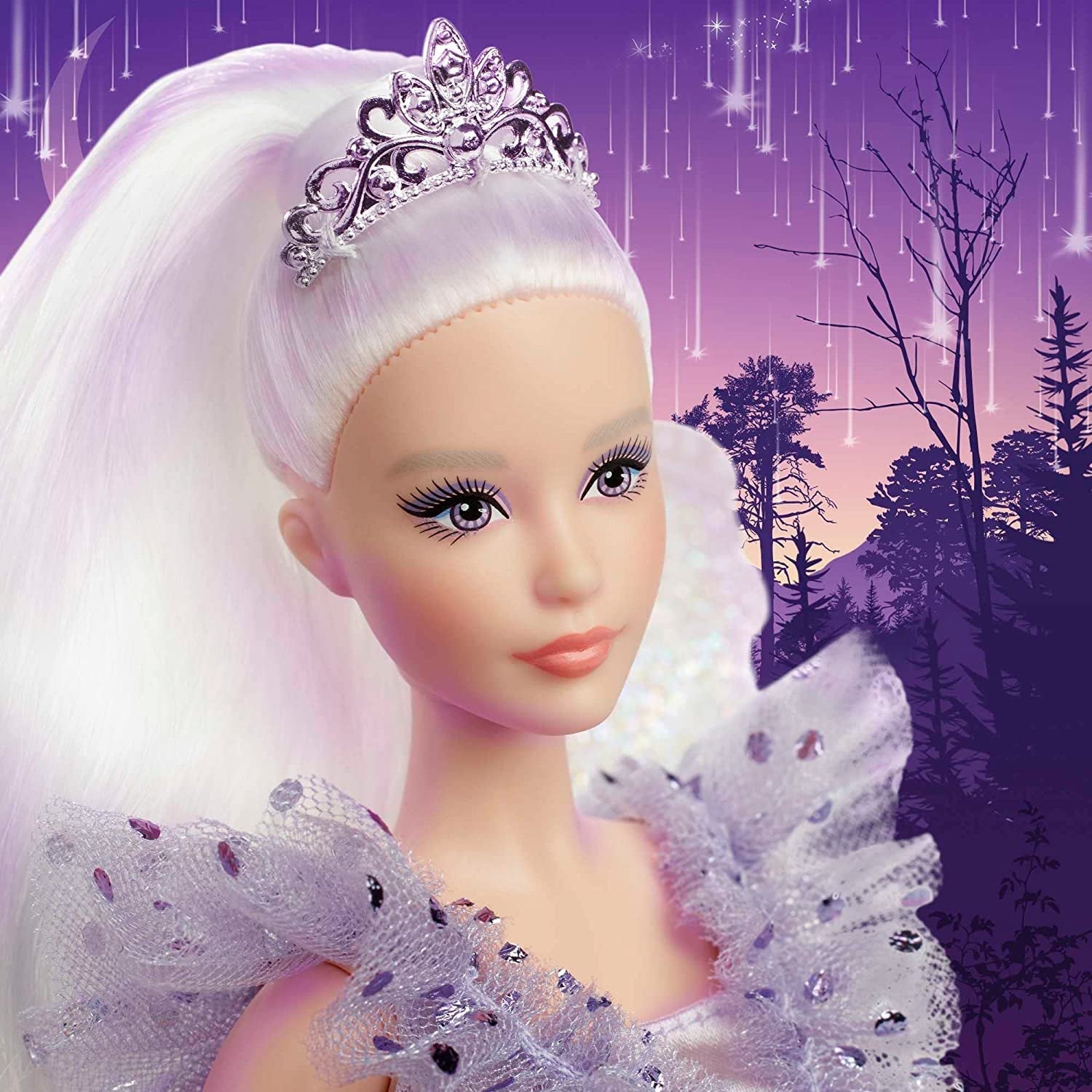 Barbie Signature Tandenfee-pop, verzamelpop met sprookjesvleugels, toverstaf en muntzakje, cadeau voor kinderen 6+, JCW43 Naty Shop-poppen
