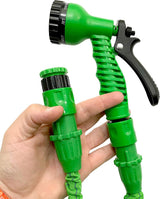 C2607A Slang Basic – Verlengbare slang met waterdruk, groen, 7,5 meter