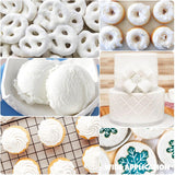 Gelkleurstof - 120 g geconcentreerde kleurstof voor taartdecoratie, bakken, koekjes, macarons - Suikervrije kleurstof voor drankjes, taartdecoratie, doe-het-slijm, paasei (wit)