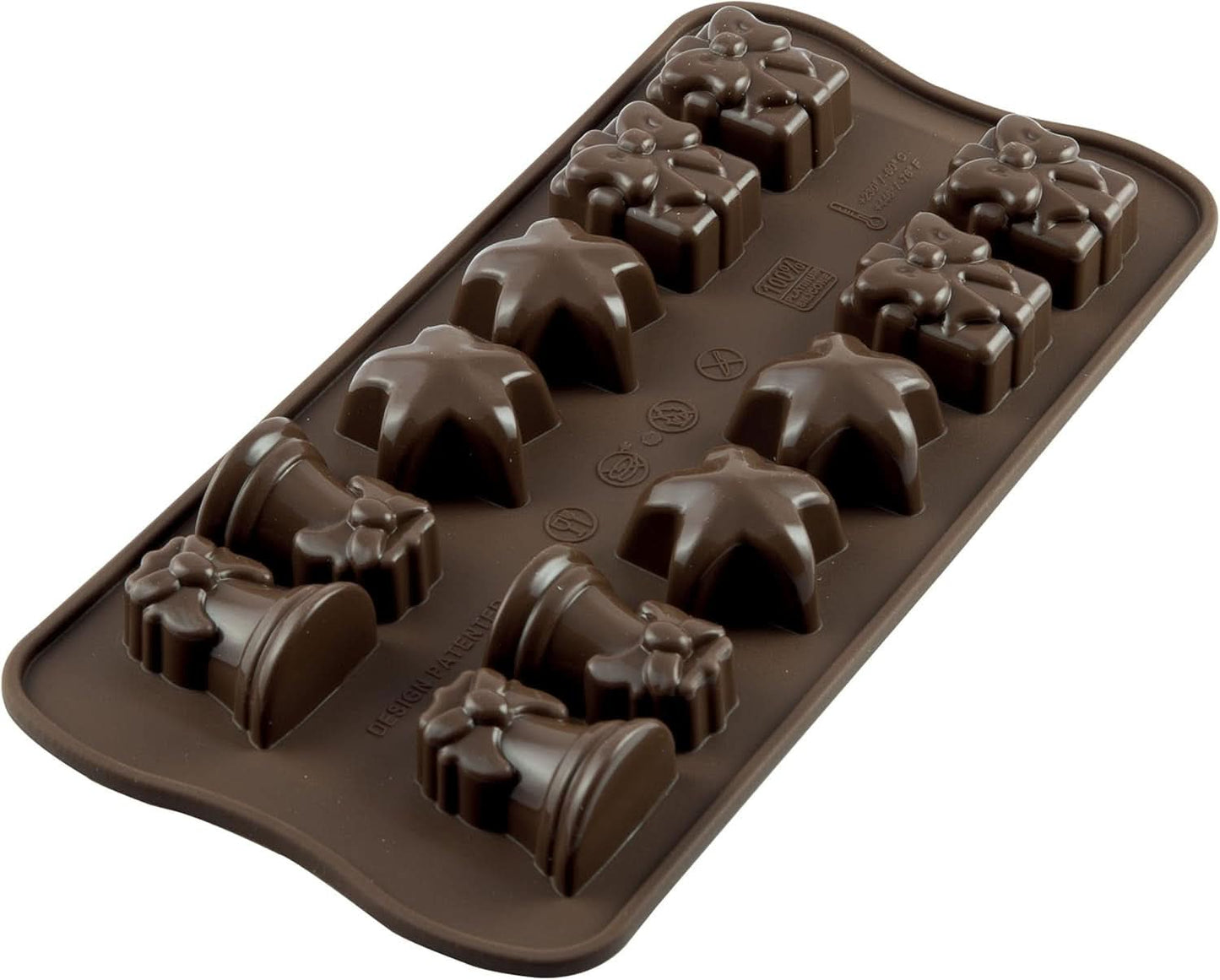 Silikomart 191827, Chocoladepralines, Engelen, Overige keukenmodellen Naty Shop Christmas