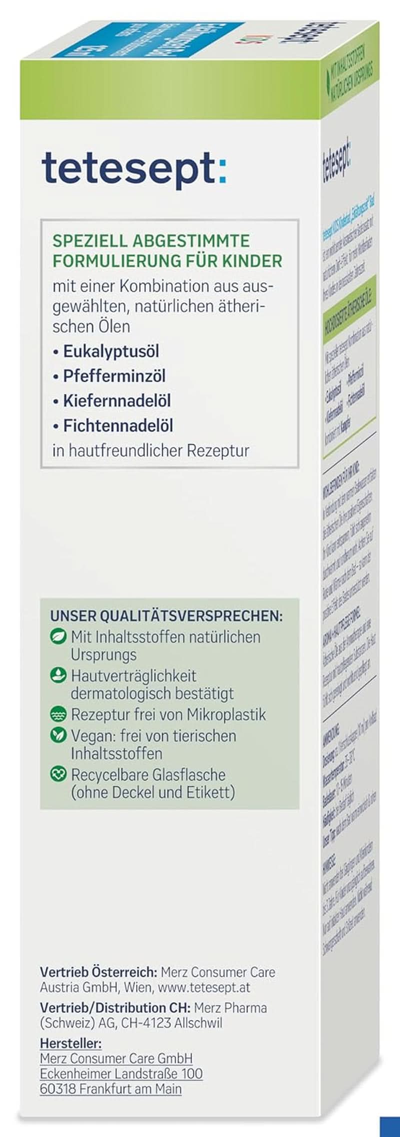Tetesept Kids Cold Time Bath - kinderbadadditief voor het koude seizoen met 4 essentiële oliën, ontspanning en opwarming, 125 ml Naty Shop