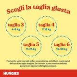 Huggies Unistar luiers, maat 4 (7-14 kg), verpakking van 128 luiers (basis)